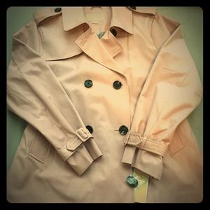 MICHAEL Michael Kors A-line Trench Jacket